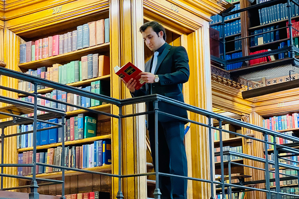 At The Honourable Society of Lincoln's Inn Library